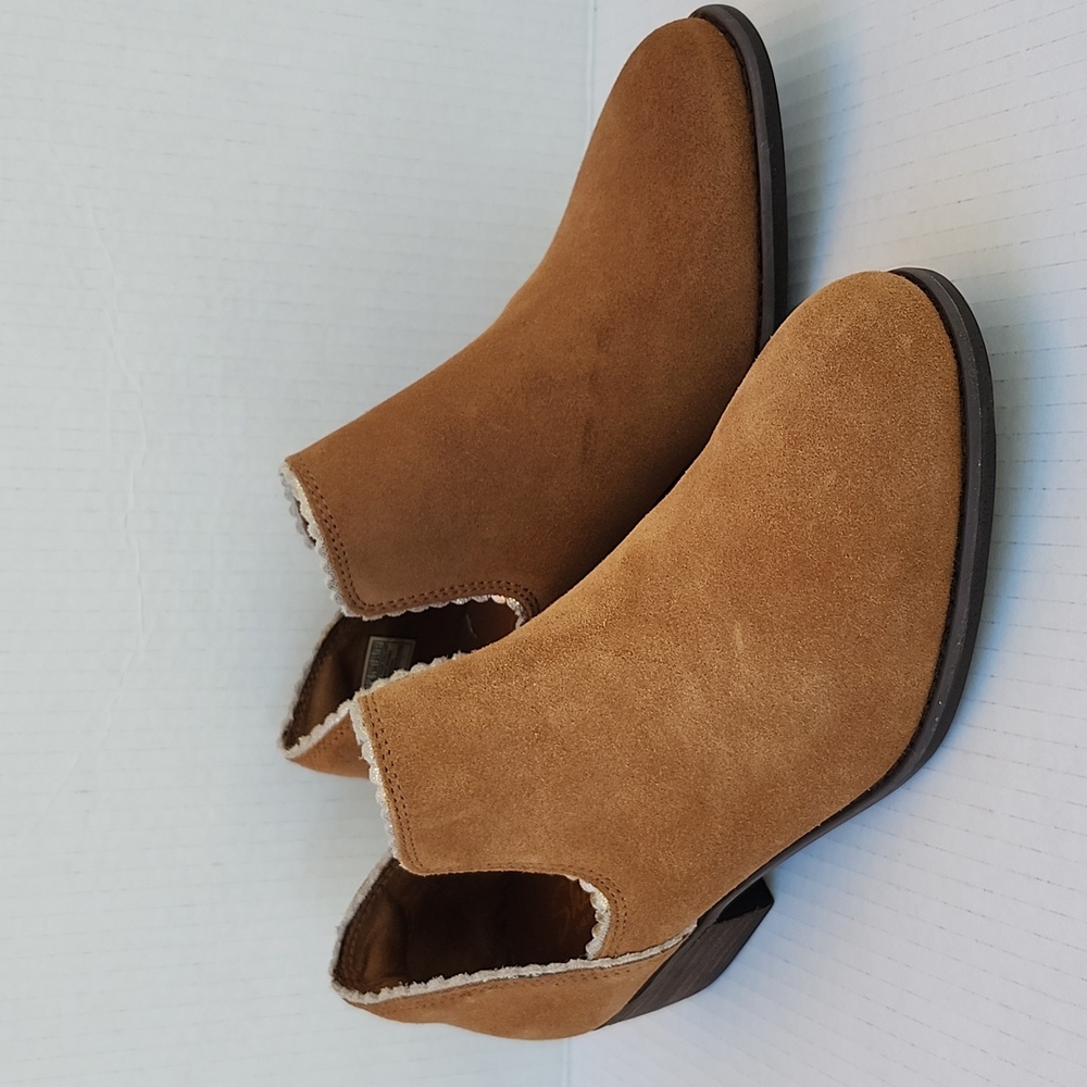 NWOT SKECHERS SUEDE TEXAS MIDWEST SHINE ANKLE BOOT - Picture 10 of 10